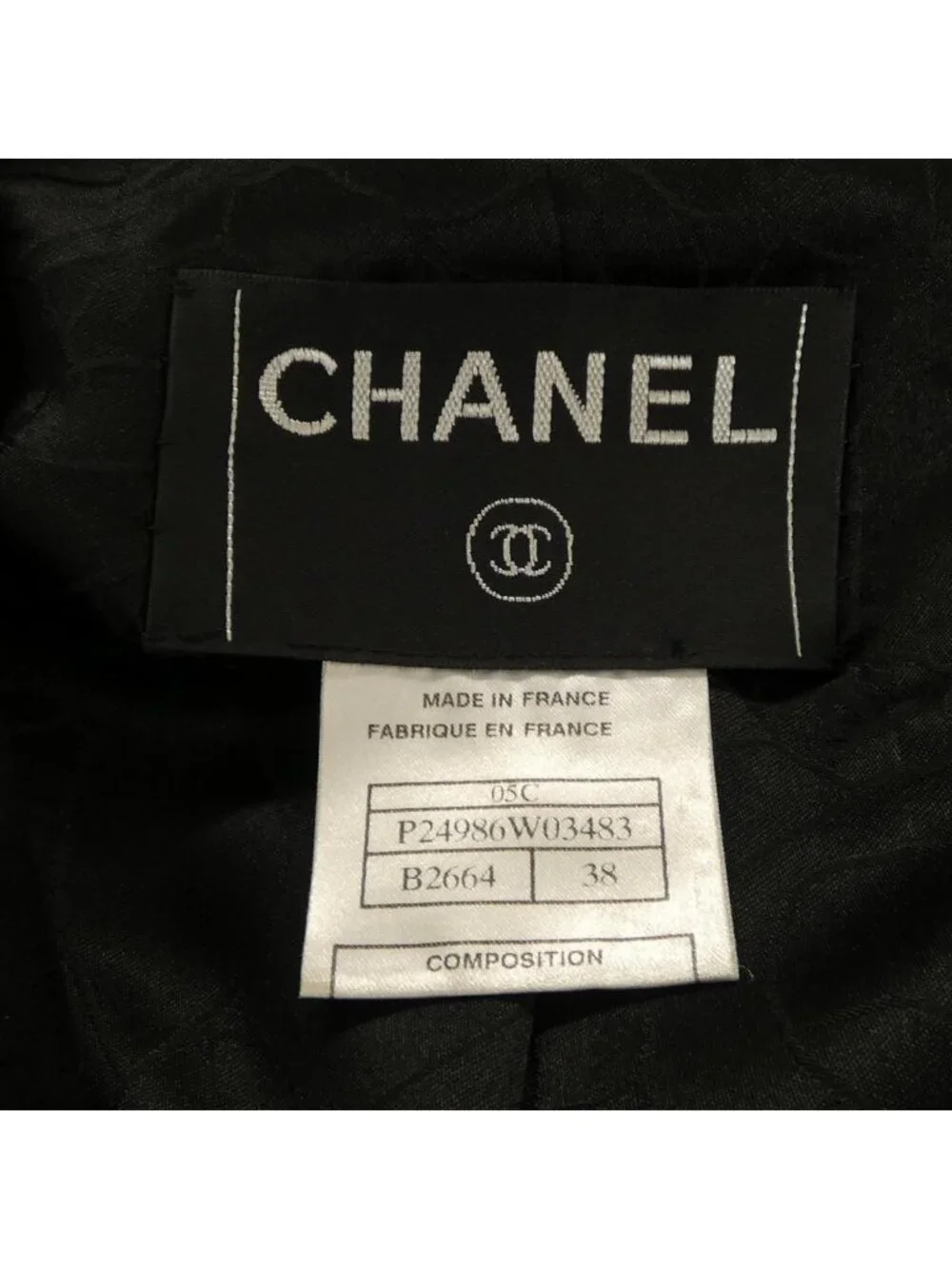 Chanel Vintage 05c Leather Jacket
